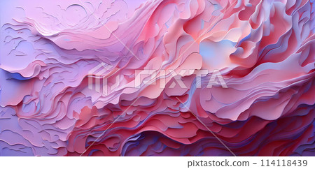abstract Painted sea 3d Background wall wallpaper 114118439