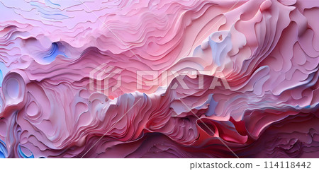abstract Painted sea 3d Background wall wallpaper 114118442