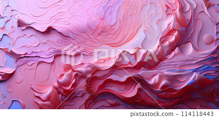 abstract Painted sea 3d Background wall wallpaper 114118443