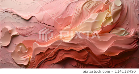 abstract Painted sea 3d Background wall wallpaper 114118450