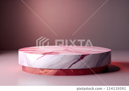 3d podium display for product presentation Background wallpaper 114119391