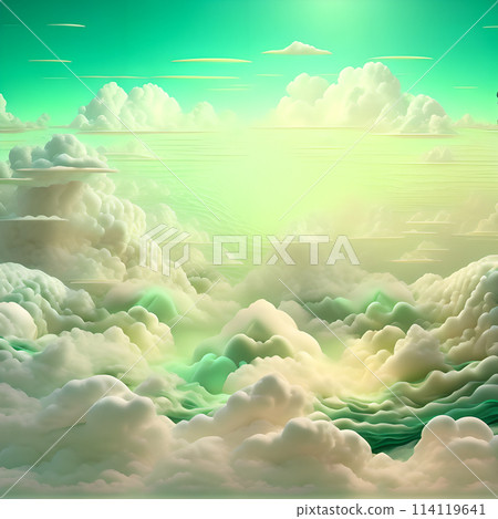 fantasy style clouds 3d Background wallpaper 114119641