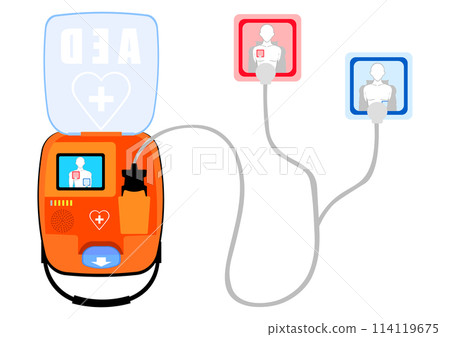 Prepare an AED (Automated External Defibrillator) Prepare an AED (Automated External Defibrillator) 114119675