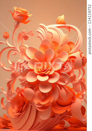 3d abstract flower arrangement roses Background portrait wallpaper 3d abstract flower arrangement roses Background portrait wallpaper 114119752