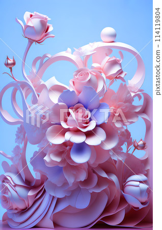 3d abstract flower arrangement roses Background portrait wallpaper 3d abstract flower arrangement roses Background portrait wallpaper 114119804