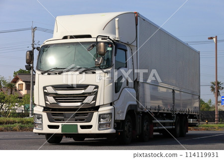 Logistics truck 114119931