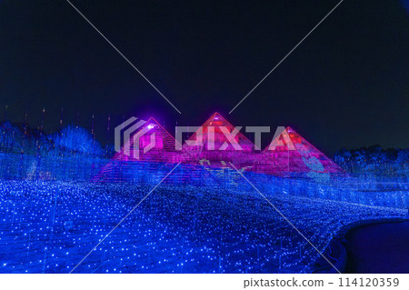 Nabana no Sato Illumination Pyramid 114120359