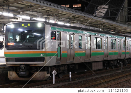 Utsunomiya Line E231 Series Train (Suspended due to Furutone River Bridge Replacement Work: 2024) Utsunomiya Line E231 Series Train (Suspended due to Furutone River Bridge Replacement Work: 2024) 114121193