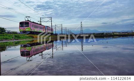 水鏡列車 近江鐵道 2024-23 114122634