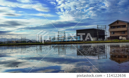 水鏡列車 近江鐵道 2024-25 114122636