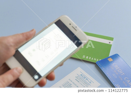 智慧型手機收據 存摺 信用卡 114122775