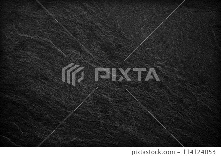 Dark grey black slate background or texture. 114124053