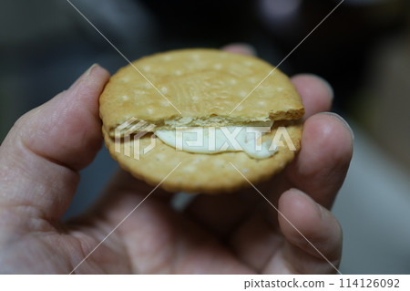 half-eaten cookie half-eaten cookie 114126092