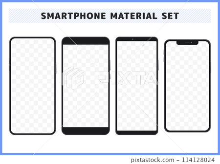 Mobile phone and smartphone material set 114128024