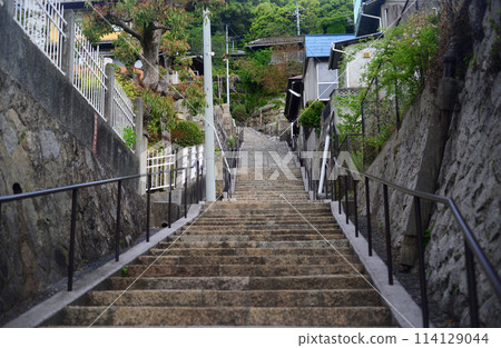 尾道千光寺道坂道石梯2 114129044