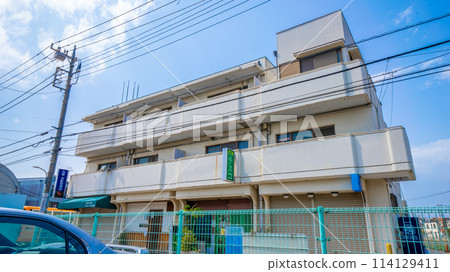 Exterior of rental building 114129411