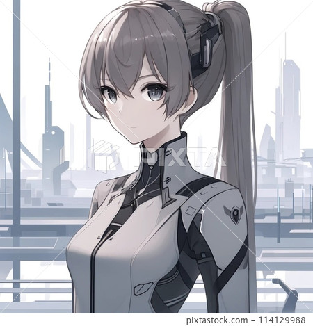 具有無機形象的未來女孩 具有無機形象的未來女孩 114129988