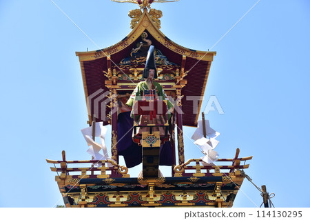 岐阜縣高山市 - 2017年高山祭花車陣容齊全 - 55年來首次春秋祭花車比賽 - 獨特的人偶攤位 114130295