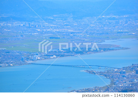 View of Lake Biwa Bridge View of Lake Biwa Bridge 114130860
