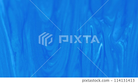 Glitter ink emulsion. Liquid paint texture. Defocused blue white color acryl flow magic gloss oil fluid dye drip abstract art background. Glitter ink emulsion. Liquid paint texture. Defocused blue white color acryl flow magic gloss oil fluid dye drip abstract art background. 114131413