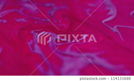 Glitter fluid. Sparkling ink mix. Defocused neon pink purple color shimmering particles texture paint flow motion art abstract background. Glitter fluid. Sparkling ink mix. Defocused neon pink purple color shimmering particles texture paint flow motion art abstract background. 114131680