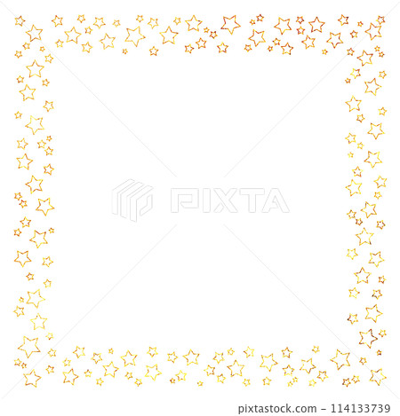 金銀絲閃光_frame_star_square 114133739