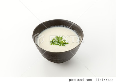 Enoki mushroom potage Enoki mushroom potage 114133788