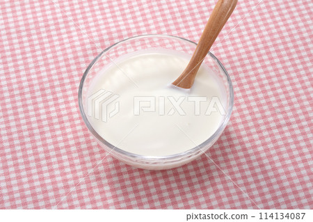 Delicious plain yogurt Delicious plain yogurt 114134087