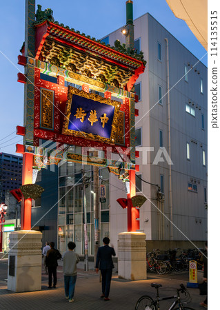 [Kanagawa] Yokohama Chinatown at night 114135515
