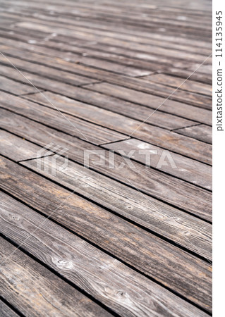 Wood deck background material Wood deck background material 114135945