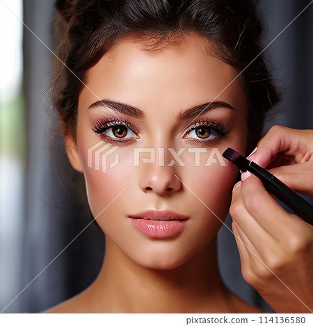 Beauty Makeover Magic: Professional Makeup Session 114136580