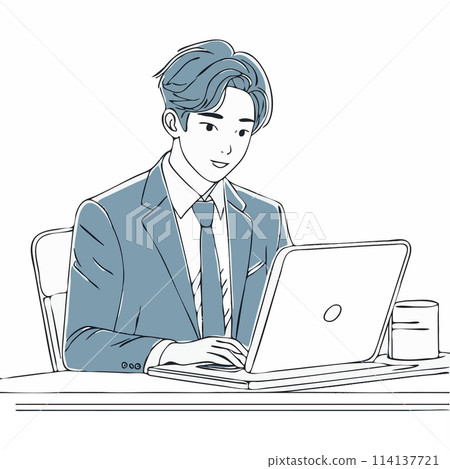 做個人計算機工作的商人 114137721