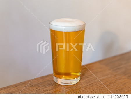 Draft beer by the glass, craft beer Draft beer by the glass, craft beer 114138435