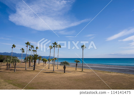 Shichirimihama Fureai Beach (Mie Prefecture, Kumano Sea) Shichirimihama Fureai Beach (Mie Prefecture, Kumano Sea) 114141475