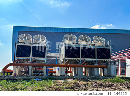 Water cooling tower air chiller HVAC Water cooling tower air chiller HVAC 114144215