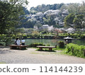 來藥師池公園賞櫻花的女孩們 114144239