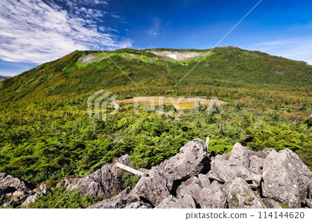 北阿爾卑斯山的白馬乘鞍山 114144620