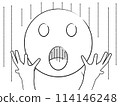 Illustration of a shocked person 114146248