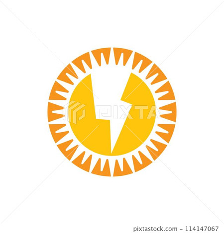Solar energy logo images illustration Solar energy logo images illustration 114147067