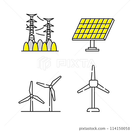 Electricity Energy Solar Power Generation Set 114150058