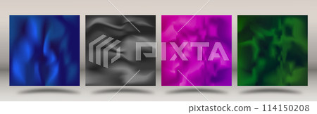 Color blur. Colorful gradient. A set of layouts with a colored background for paintings, interiors, decorations and creative design, posters, posters, covers and creative ideas 114150208