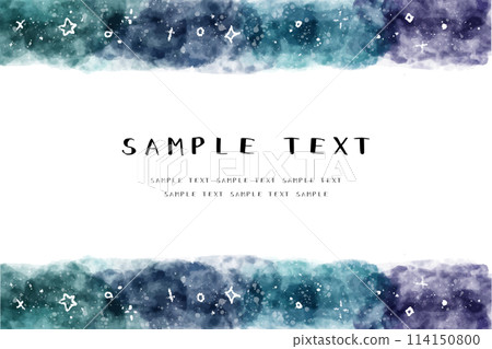 Night sky analog style frame set Night sky analog style frame set 114150800