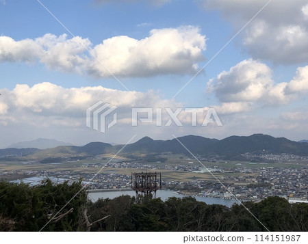 從山上看到的小鎮 從山上看到的小鎮 114151987