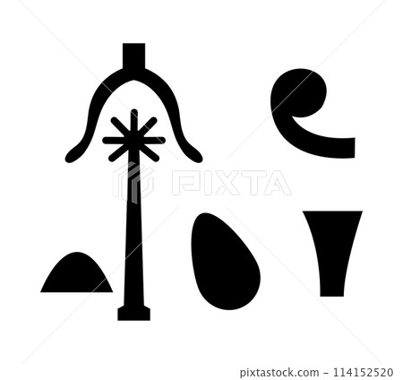 Egyptian Hieroglyph Egyptian Hieroglyph 114152520
