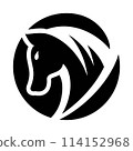 Horse logo images illustration 114152968