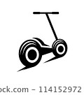 Scooter logo images illustration 114152972