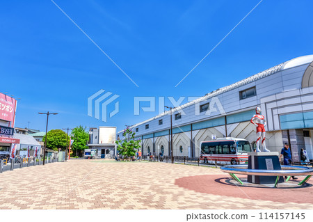 東京世田谷區、宗司谷大倉站的都市景觀 114157145