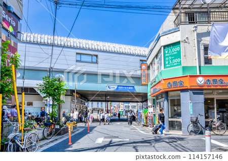 東京世田谷區、宗司谷大倉站的都市景觀 114157146