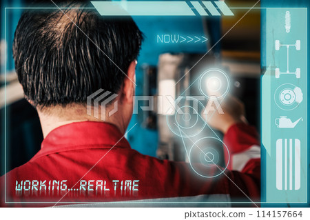 Car auto mobile service 114157664