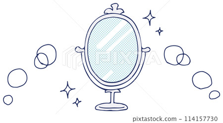 Beautiful mirror 114157730